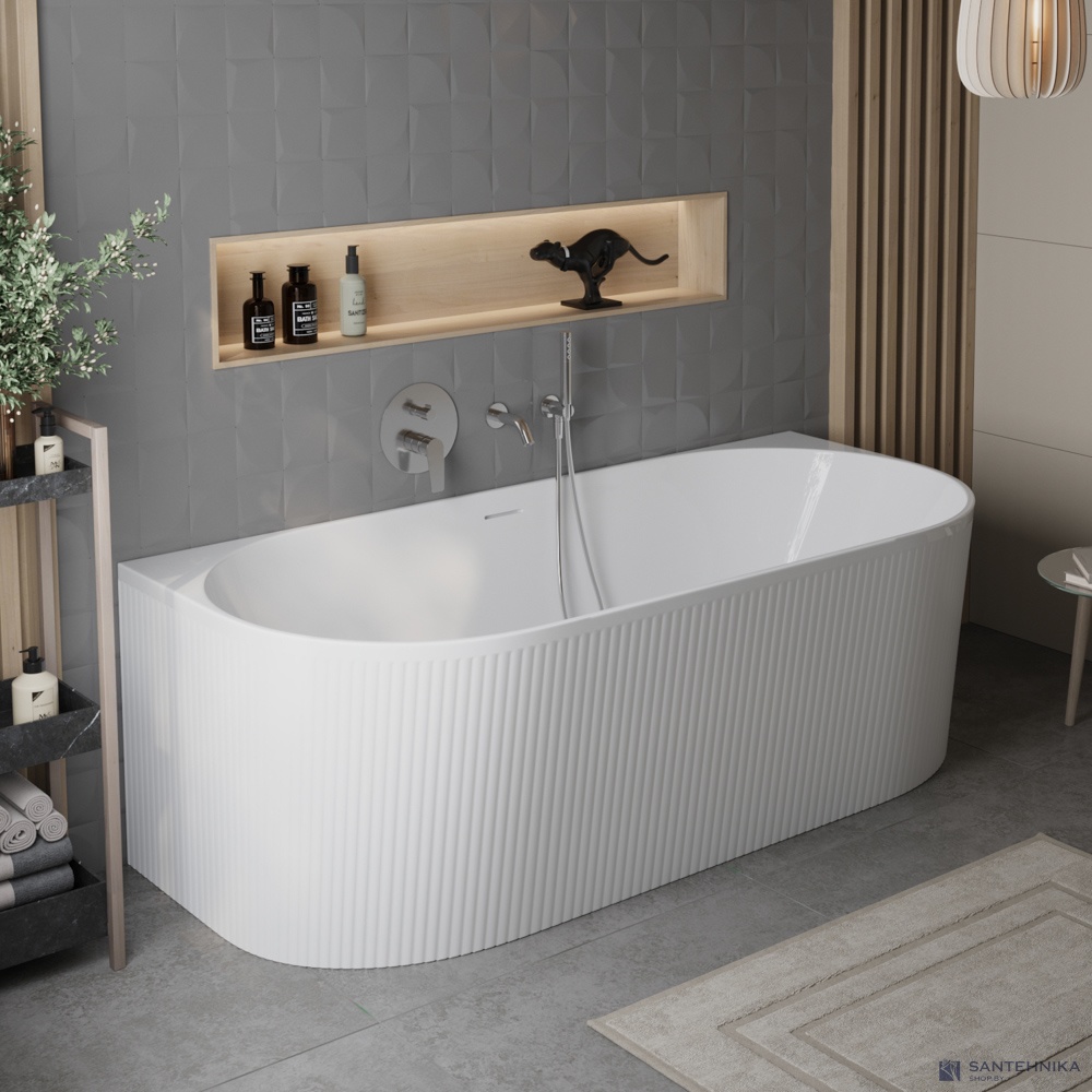 Акриловая ванна BelBagno BB412-1700-800-MATT