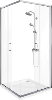 Душевой угол GooD DooR Lite CR-80-C-CH - фото2