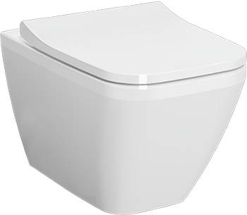 Унитаз подвесной Vitra Integra Square Rim-Ex (7082B003-0075+191-003-009) - фото