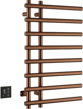 Полотенцесушитель электрический Boheme Uno 722-BRB, брашированная бронза - фото