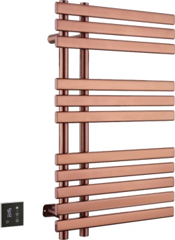 Полотенцесушитель электрический Boheme Venturo 723-BRB, брашированная бронза - фото