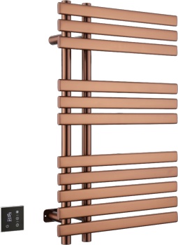 Полотенцесушитель электрический Boheme Venturo 723-CB, брашированная медь - фото