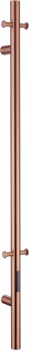 Полотенцесушитель электрический Boheme Uno 726-CB, брашированная медь - фото