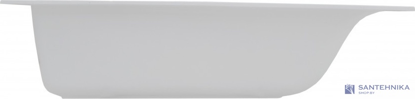 Ванна каменная Эстет Дельта 170В Slim 170x75, белый глянцевый