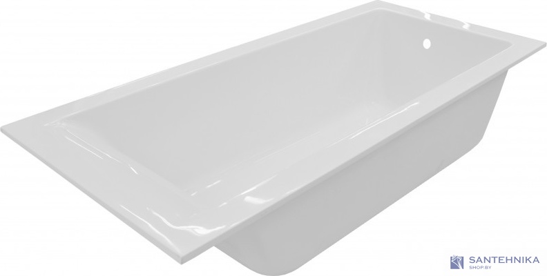 Ванна каменная Эстет Дельта 170В Slim 170x75, белый глянцевый