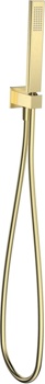 Душевой набор AQUAme Savona AQM8712BG, матовое золото - фото