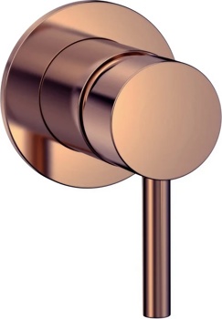 Смеситель 1-но канальный скрытого монтажа AQUAme Siena AQM8804BC, медь - фото