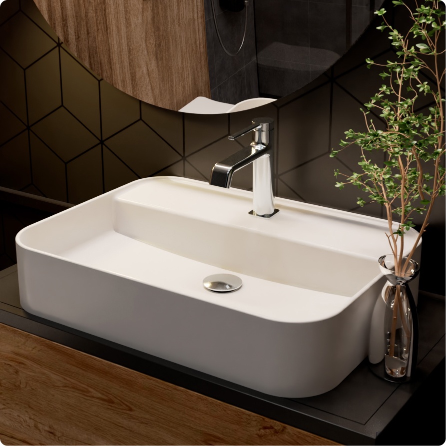 Смеситель для умывальника AQUAme Asti AQM6410CR, хром