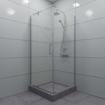 Душевой угол Triton Терра-Хром 90х90 см - фото2