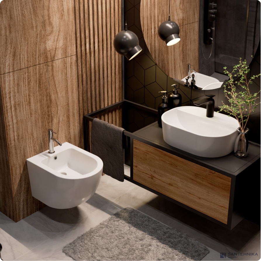 Смеситель для биде AQUAme Siena AQM6216CR, хром