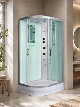Душевая кабина 120х90 см WeltWasser Werra 1204 R - фото