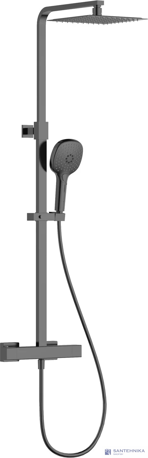 Душевая система AQUAme AQM8007GM, графит