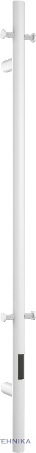 Полотенцесушитель электрический Boheme Uno 726-MW, белый