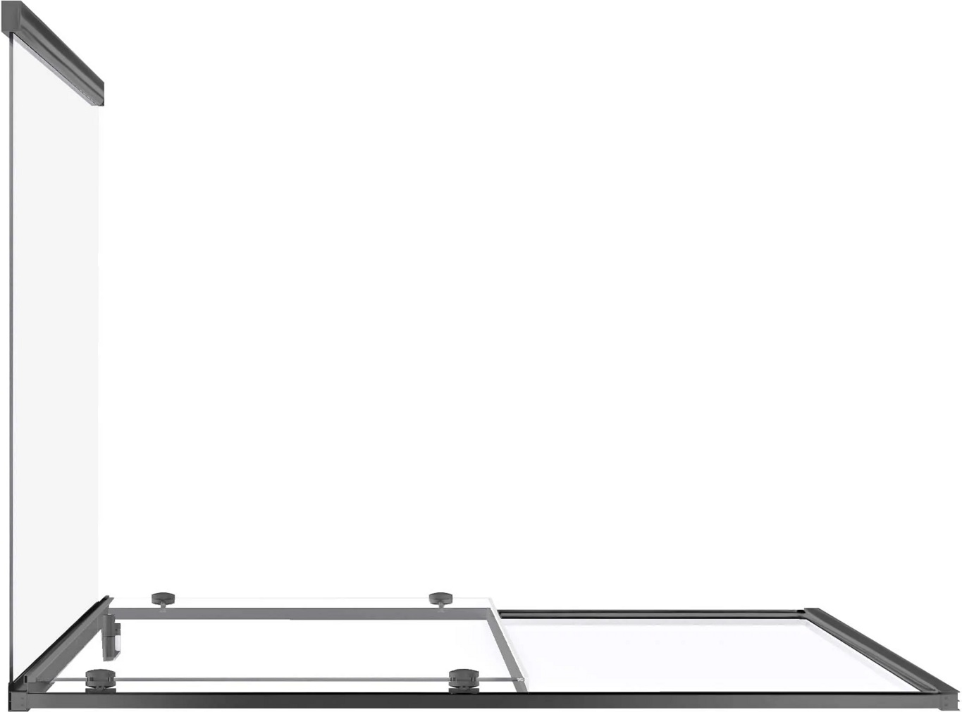 Душевая дверь GooD DooR Lite WTW-120-C-GM