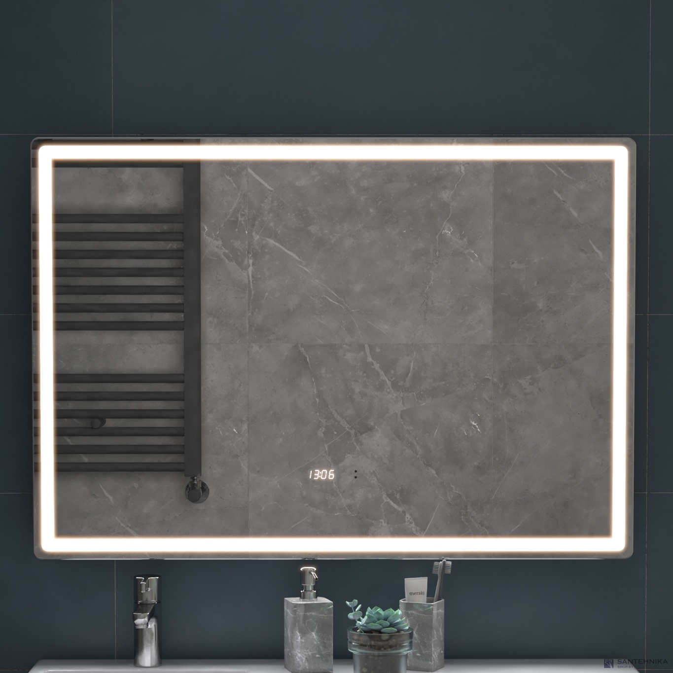 Зеркало Vigo Geometry Luxe 1000  