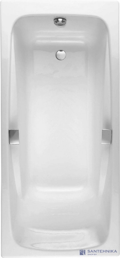 Чугунная ванна Jacob Delafon Repos 180x85 (с ручками) E2903