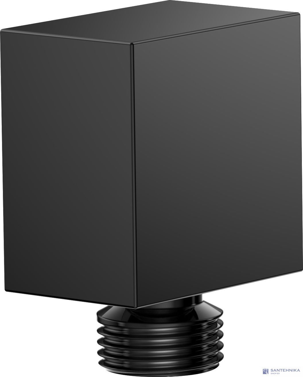 Подключение для душевого шланга AQUAme Savona AQM8713MB, черный