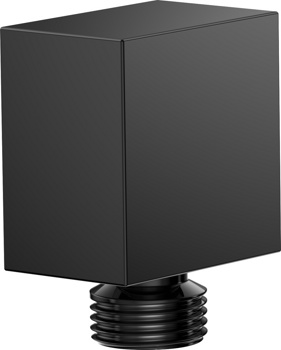 Подключение для душевого шланга AQUAme Savona AQM8713MB, черный - фото