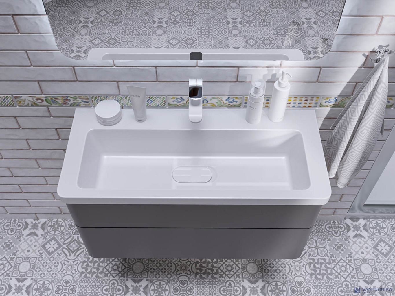Умывальник Madera Modul Slim 80
