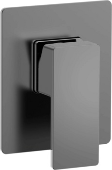 Смеситель на 1 канал скрытого монтажа AQUAme Savona AQM8807GM, графит - фото