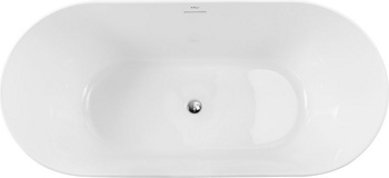 Акриловая отдельностоящая ванна BelBagno BB416-1700-800 - фото2