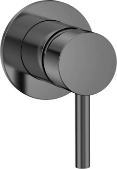 Смеситель 1-но канальный скрытого монтажа AQUAme Siena AQM8804GM, графит - фото