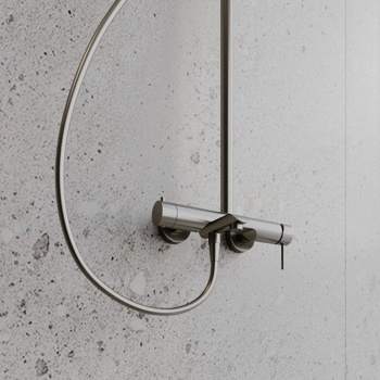 Душевая система для ванны AQUAme Siena AQM8011BN, никель - фото2