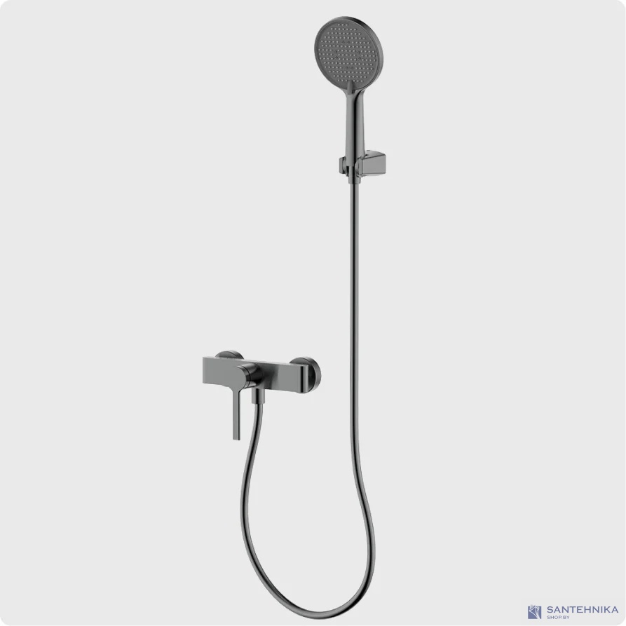 Смеситель для душа AQUAme Asti AQM6413GM, графит