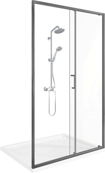 Душевая дверь GooD DooR Lite WTW-110-C-GM - фото2