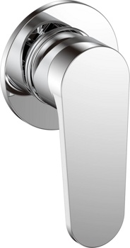 Смеситель на 1 канал скрытого монтажа AQUAme Novara AQM8813CR, хром - фото