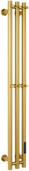 Полотенцесушитель электрический Raglo R350.16.03, золото матовое - фото