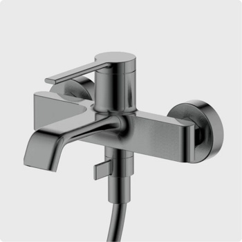 Смеситель для ванны AQUAme Asti AQM6412GM, графит - фото2