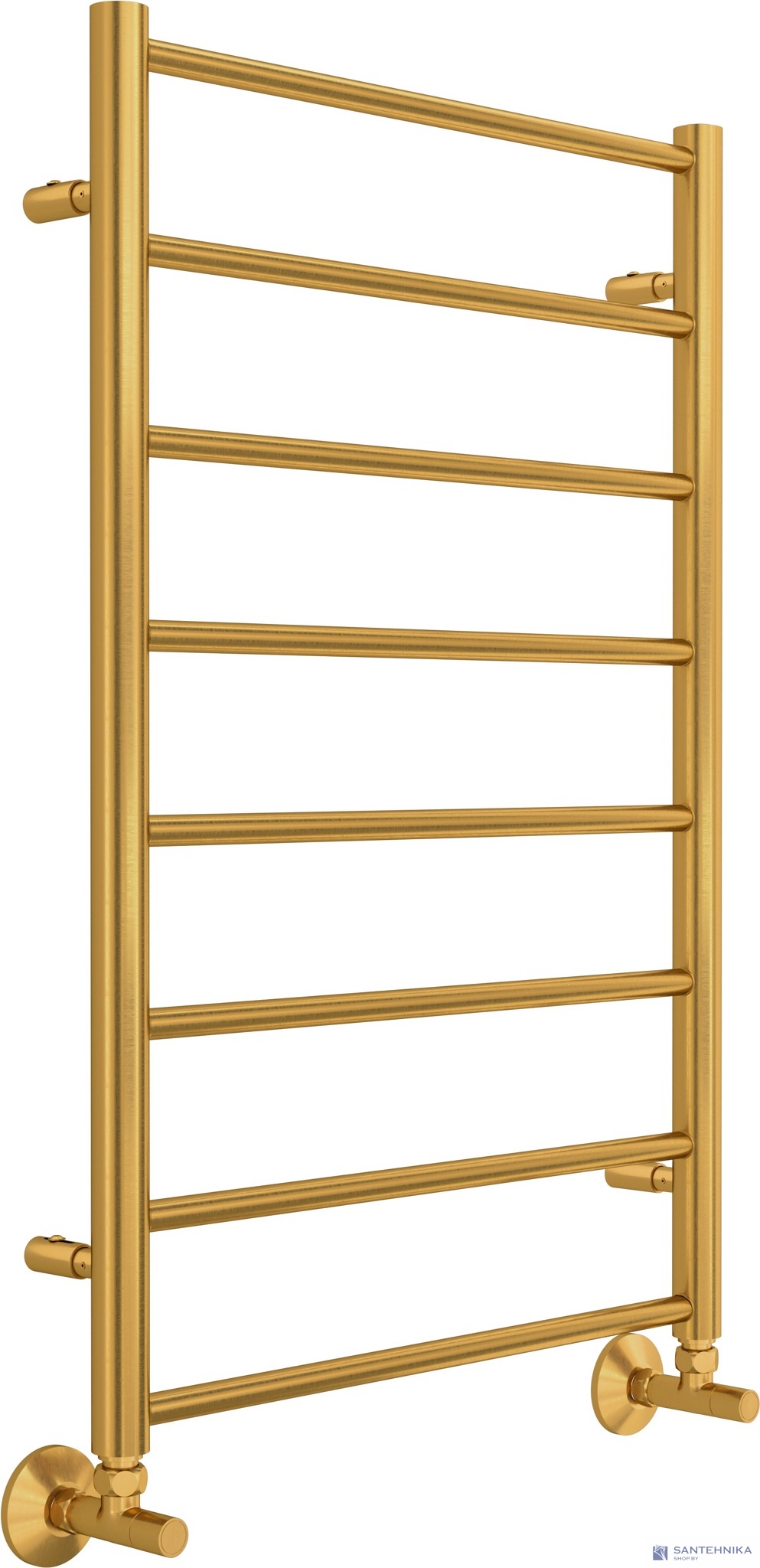 Полотенцесушитель водяной Terminus Аврора П8 500х800, золото матовое