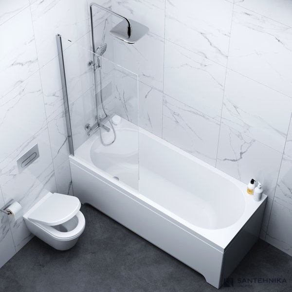 Акриловая прямоугольная ванна Ravak Sonata II 180x70