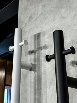 Полотенцесушитель электрический Boheme Uno 726-MW, белый - фото2