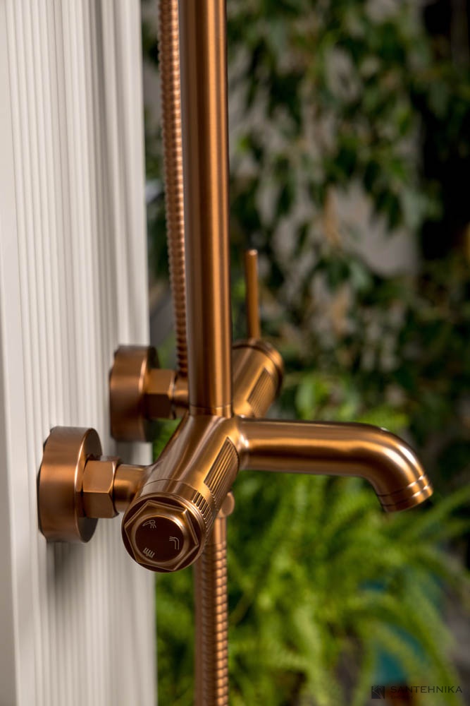 Душевая система для ванны Boheme Eterna 178-BRB