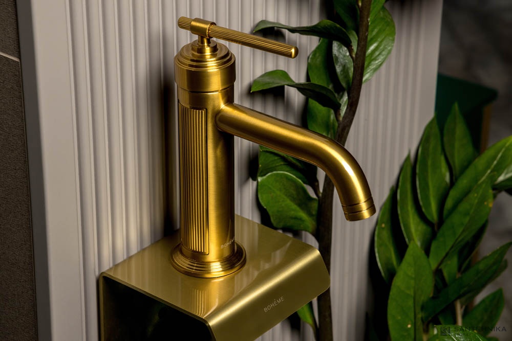 Смеситель для умывальника Boheme Eterna 171-BR