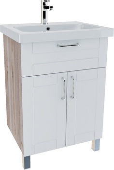 Тумба с умывальником Iddis Sena 60 см (NSE60W2i95K) - фото
