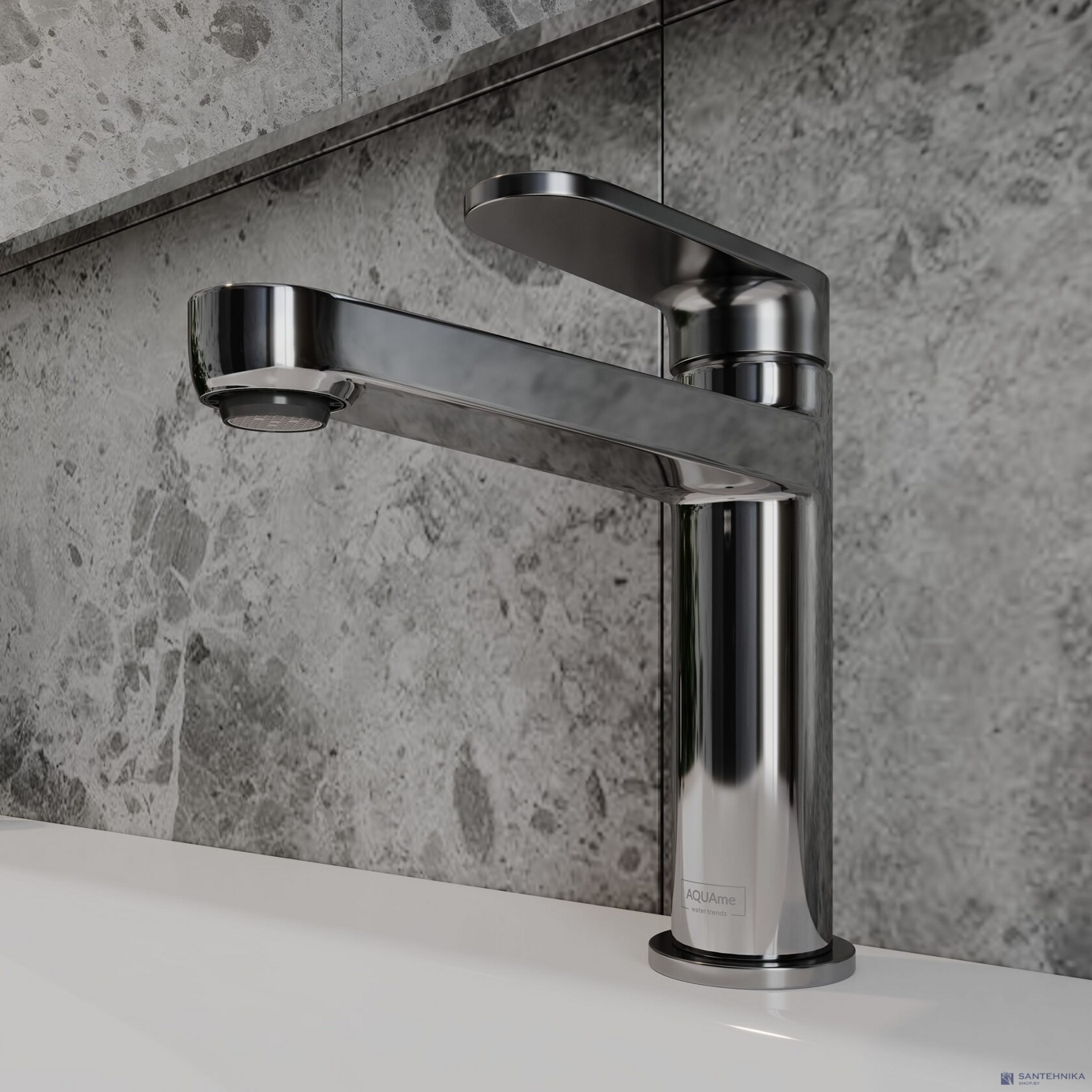 Смеситель для умывальника AQUAme Novara AQM6910CR, хром