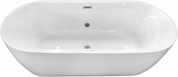 Акриловая отдельностоящая ванна 176х80 Abber AB9219 E - фото