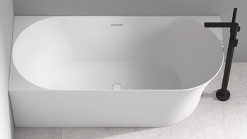 Акриловая ванна Abber AB9258-1.5 L 150x78 см - фото
