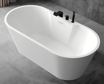 Акриловая отдельностоящая ванна 150х80 Abber AB9299 - фото