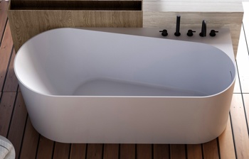 Акриловая ванна Abber AB9496-1.5 R 150x75 см - фото