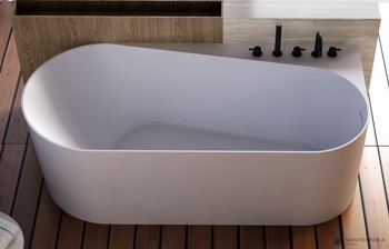 Акриловая ванна Abber AB9496-1.7 R 170x78 см - фото