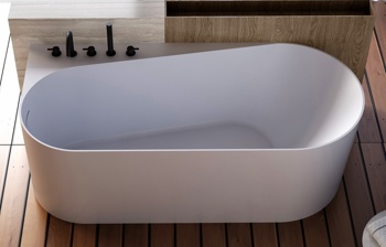 Акриловая ванна Abber AB9496-1.5 L 150x75 см - фото