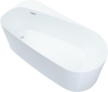 Акриловая ванна Allen Brau Priority 1 170x80, белый глянец - фото