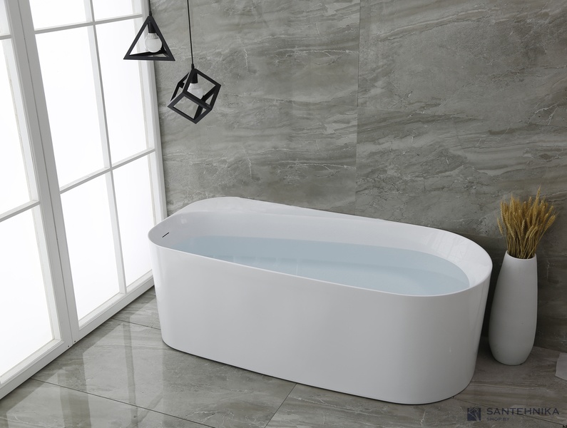 Акриловая ванна Allen Brau Priority 1 170x80, белый глянец