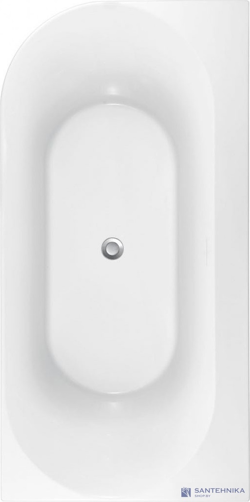 Акриловая ванна Allen Brau Priority 4 В 170x78 правая, белый глянец