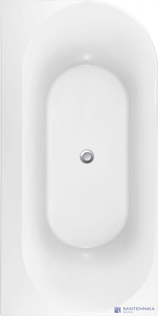 Акриловая ванна Allen Brau Priority 4 А 170x78 левая, белый глянец