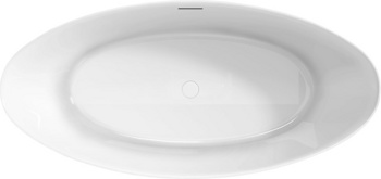 Акриловая отдельностоящая ванна BelBagno BB707-1860-880 - фото2